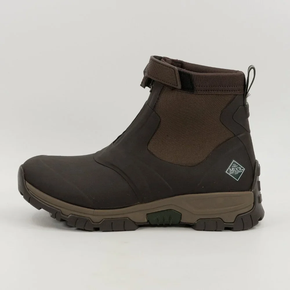 The Muck Boot Company Men's Apex Mid Zip 'Dark Brown' AXMZ-900 Multi Size
